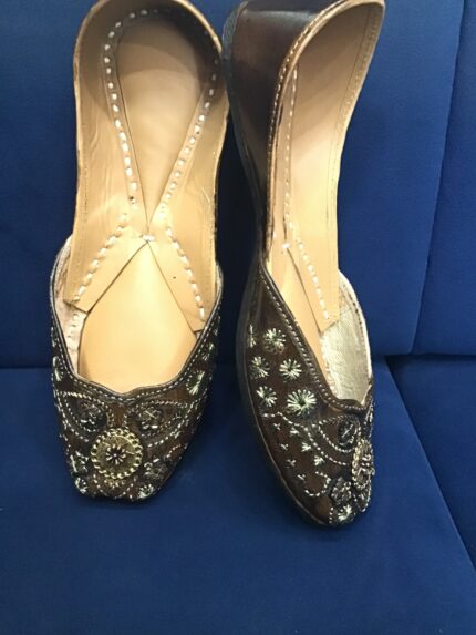 Leather casual punjabi jutti