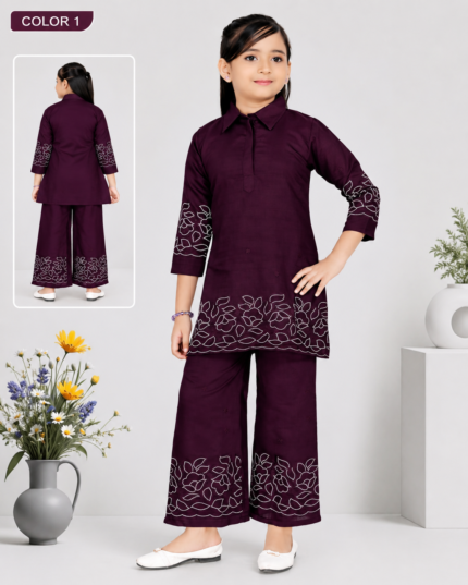 Elegant & Comfortable Ethnic Co-Ord Set for Girls