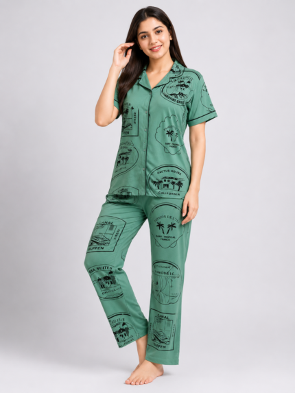 Girls Hosiery Night Suit