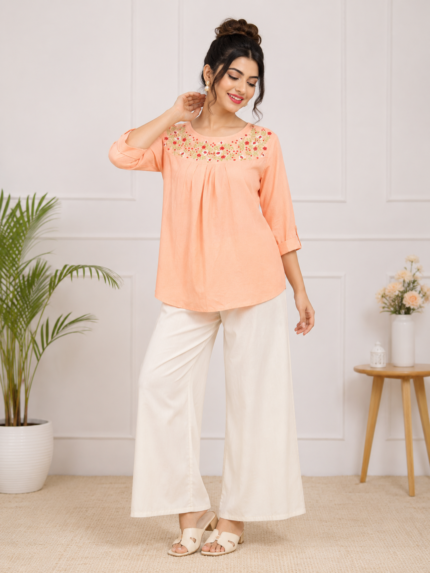 Women’s Embroidered Co-Ord Set