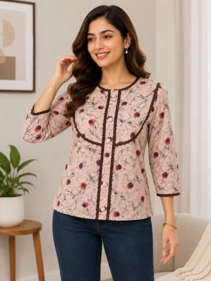 Women’s Printed Casual Top