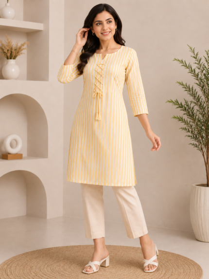 Ladies Cotton Printed Kurti