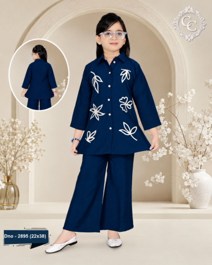Elegant Girls Indo-Western Co-Ord Set | Premium Designer Wear