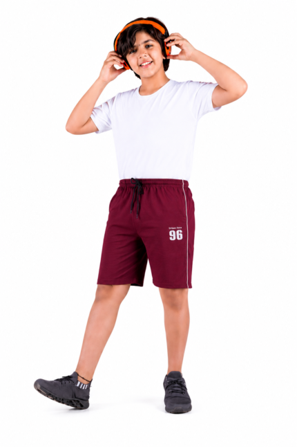 BOYS SHORTS WITH PIPING & POCKETS