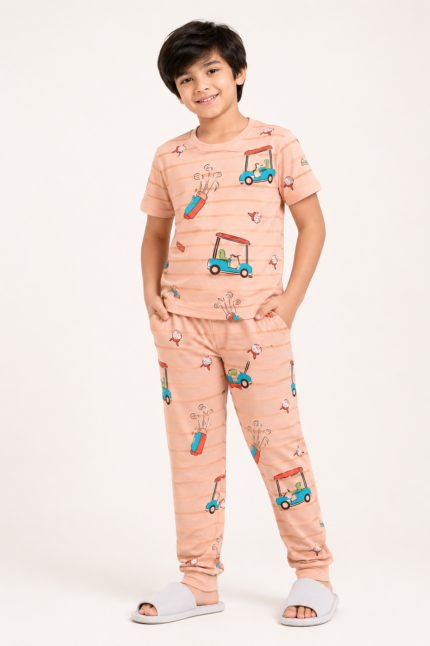 BOYS PRINTED NIGHT SUIT