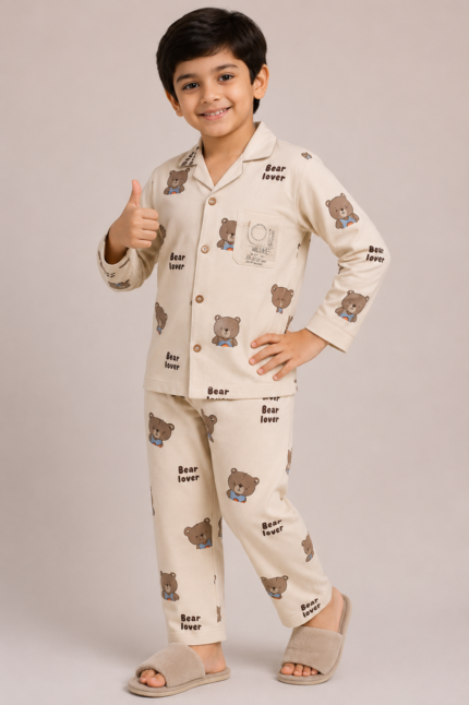 KIDS PRINTED NIGHT SUIT