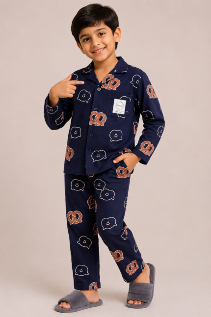 BOYS PRINTED NIGHT SUIT