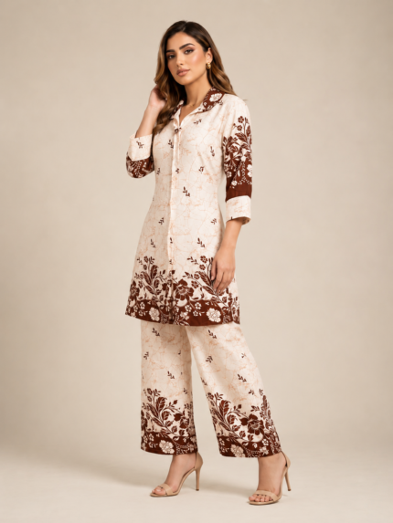 WOMEN PREMIUM PRINTED KURTI SET
