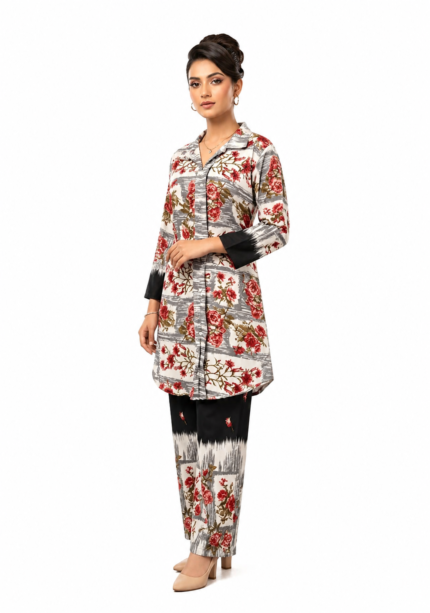 WOMEN PREMIUM PRINTED KURTI SET