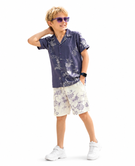 KIDS PREMIUM SHIRT & SHORT CO-ORD SET