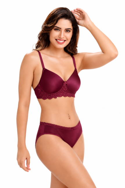 Women's Lace Bra & Panty Set