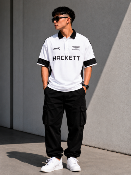 Hackett Aston Martin Racing Polo T-Shirt