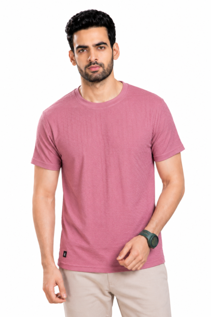 TARZZO Sinker JQD Round Neck T-Shirt
