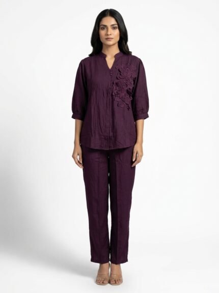 Women's Shimmer Detail Casual Shirt
