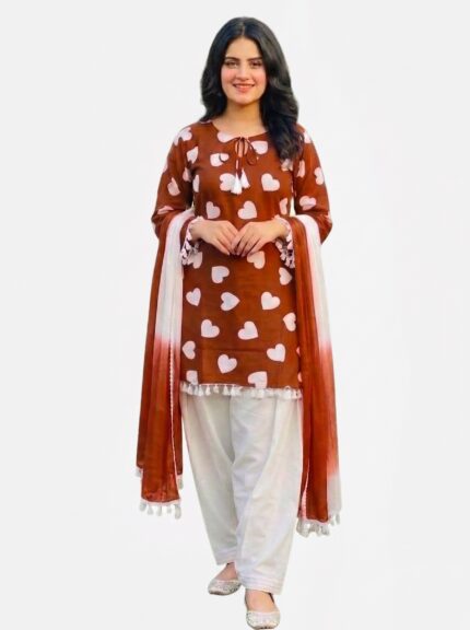 Women's Embroidered Kurta Pant Set