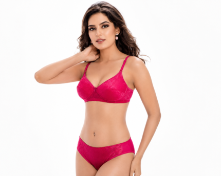 Women's Lace Bra & Panty Set
