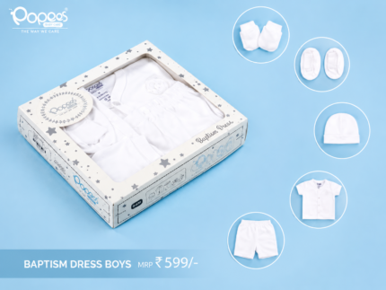 Baby Girl 5-Piece Cotton Gift Set