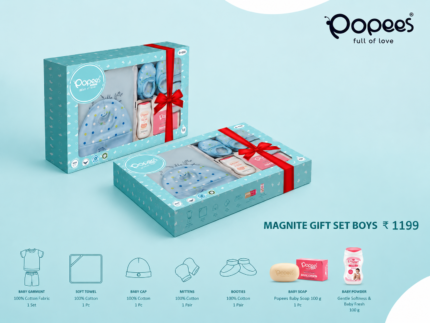 Baby Girl 5-Piece Cotton Gift Set