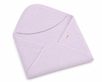 Premium Baby Hooded Towel Colour: light purple