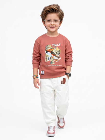 Boys Shirt & Cargo Pant Set