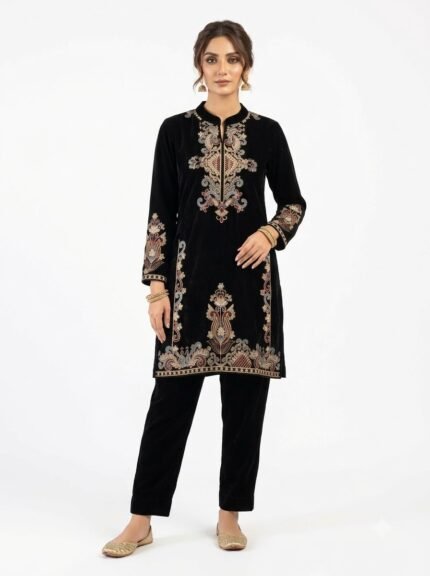 Premium Kashmiri Embroidered Kurta Set