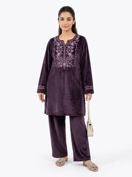 Premium Kashmiri Embroidered Kurta Set