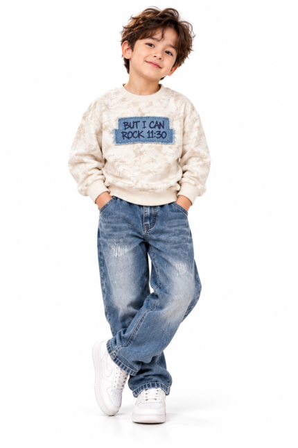 2-piece boys huddie set