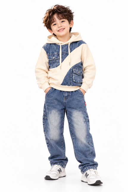 2-piece boys huddie set