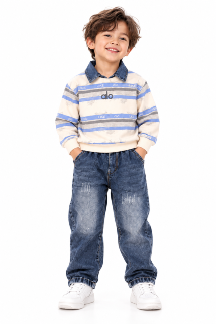 2-piece boys huddie set