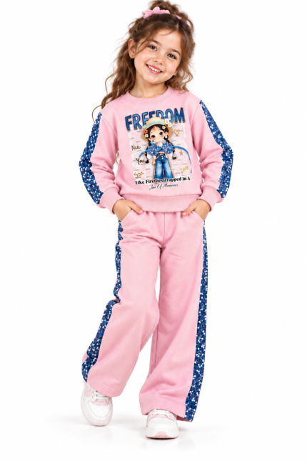 Girls Sparkle Hoodie co-Ord Set