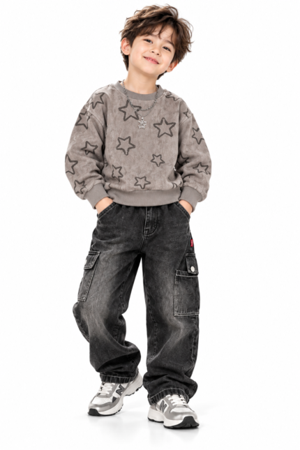 2-piece boys huddie set