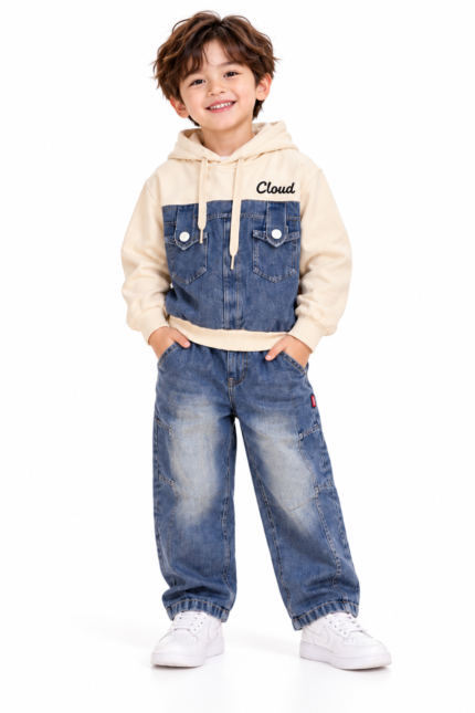 2-piece boys huddie set