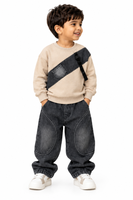 2-piece boys huddie set