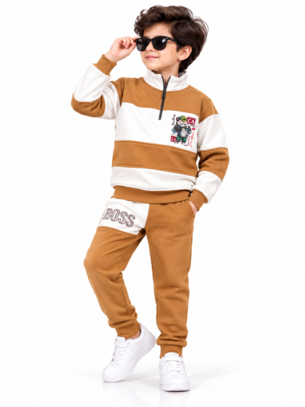 2-piece boys huddie set