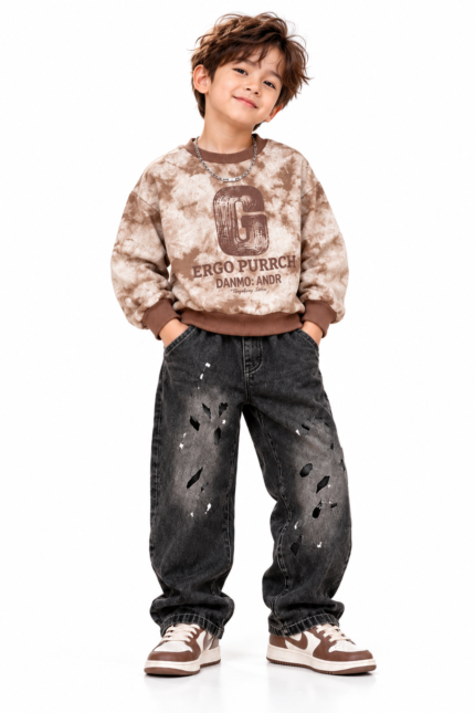 2-piece boys huddie set